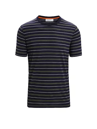 ICEBREAKER | Camiseta funcional de hombre Wave Stripe |